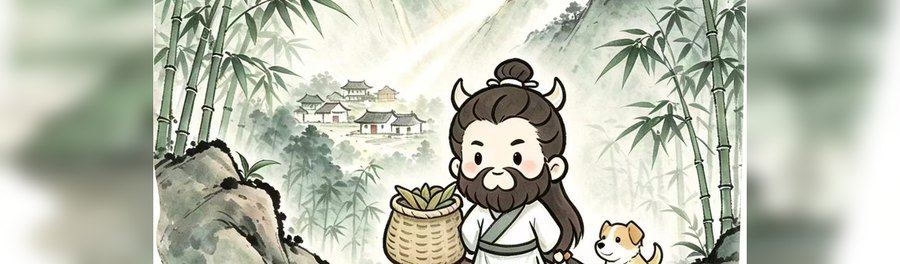 上古之时，瘟疫横行，神农氏为寻解疫之草深入罗霄山脉